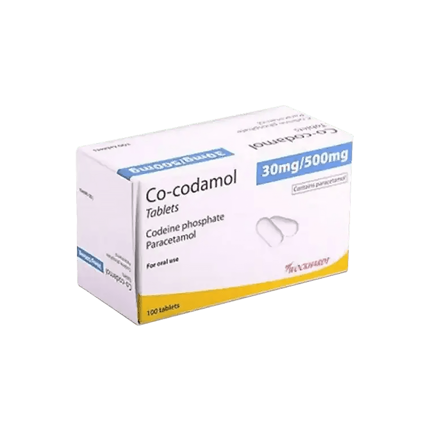 Co-codamol/codeine 30mg/500